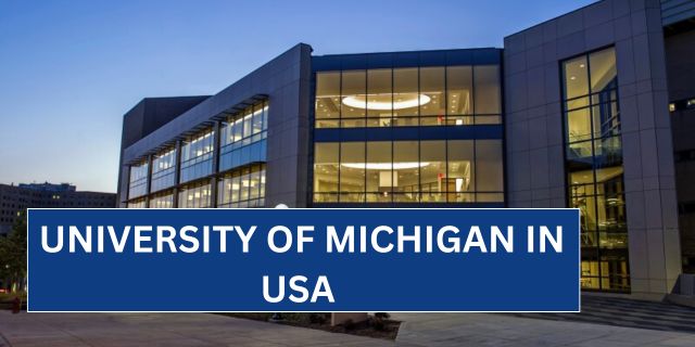University of Michigan in USA